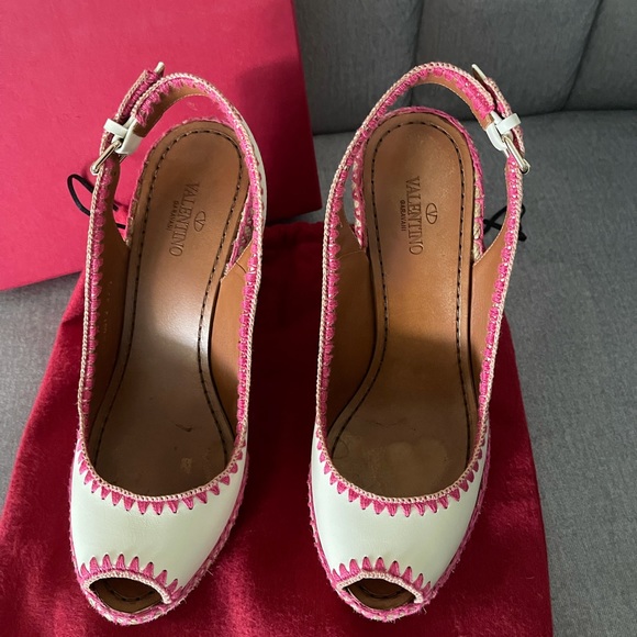 VALENTINO Garavani Wedges Espadrilles 39.5 us 9 - Picture 9 of 16